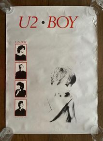 U2 - Boy (Super rare, vintage, 1980 Island UK promotional only instore poster.