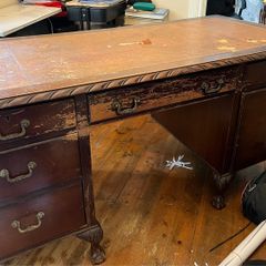 old office desk