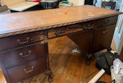 old office desk