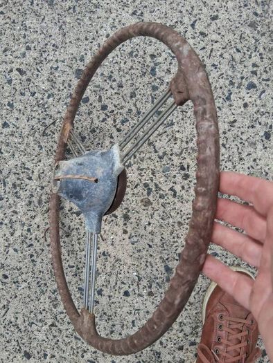 1940's 12 Spoke Banjo Steering Wheel