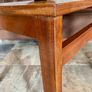 Teak MCM Scandi Design Vintage Low Side Coffee Table Image 9