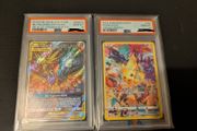 Pokemon PSA 10 Moltres Zapdos Articuno GX &amp; Pikachu Crown Zenith