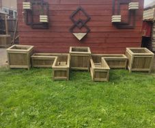 Wooden Planters