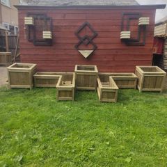 Wooden Planters
