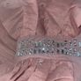 SHEIN Pink Sequin Maxi Dress With Bow Detail, size Small Image 6
