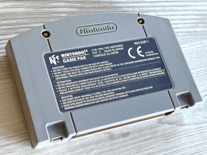 N64 Mario Kart 64 Boxed and Minty