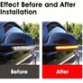 2pcs Sequential LED Side Mirror Indicator Turn Signal Light Dynamic Blinker for VW Golf Image 8