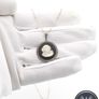 Signed Sterling Silver Wedgwood Necklace, London 1973 Image 8