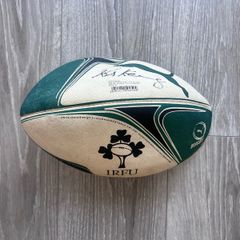 IRFU Puma ball - Signed by Rob Kearney