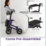 Postage Costway 2 in 1 rollator walker Image 5