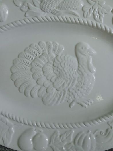 Large Turkey Platter (19")