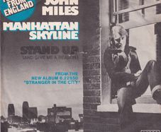John Miles Manhattan Skyline German Pressing 1977 Decca Records 45rpm