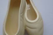 Large ballet shoe ornament, Ceramic ballet shoes, Point shoe ornament,Home decor