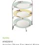 Aynsley 3 tier metal Plate Stand Image 6