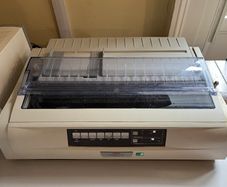 3x Oki Microline 5521 Eco Dot Matrix Printers
