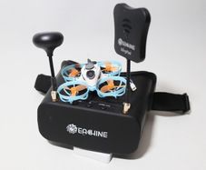 Betafpv Meteor65 Pro Brushless Whoop Quadcopter with Eachine EV800DM FPV Goggles