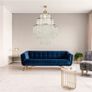 3-Tier Clear Chandelier Light Shade | Lamp Shade for Pendant Light Ceiling Light Shade Acrylic Crystal Chandelier Easy Fit Lampshades for Ceiling Lights for Living Room Bedroom Kitchen Hallway MULTIPLE COLOURS AVAILABLE (FREE POSTAGE) Image 5