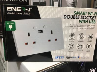 Wi-Fi Twin Socket with USB
