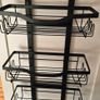 3 tier black over door Shower Caddy Organiser Image 3