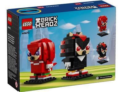 LEGO BrickHeadz Sonic the Hedgehog Knuckles & Shadow (40672)