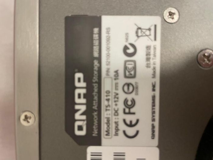 QNAP TS-410 NAS with Hard Drives