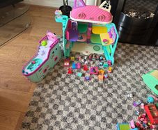 Gabbys dollhouse, boat and accessories