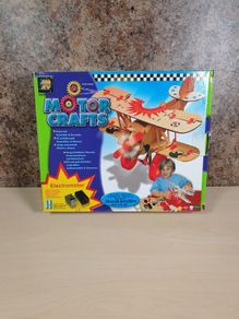 Motor Crafts wooden model airplane motorised