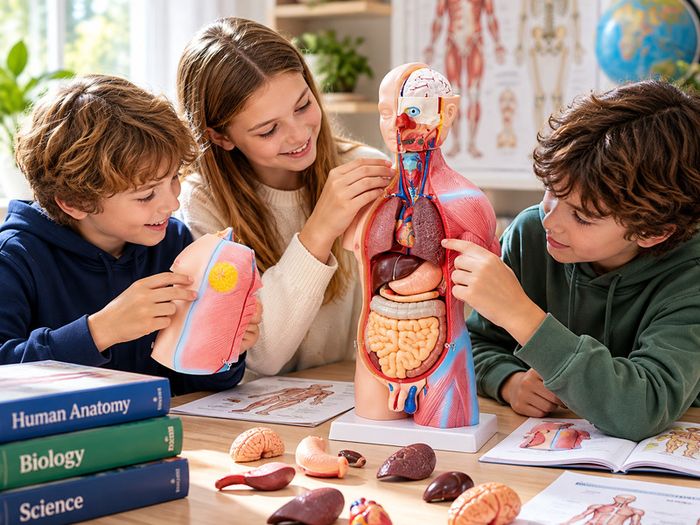 Human Body Anatomy Model 23 Parts  45.5 cm Educational Torso with Removable Organs