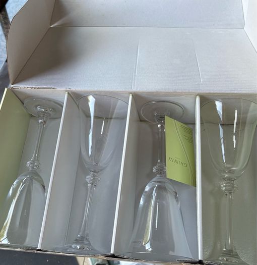 galway crystal wine glasses