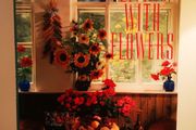 Living With Flowers by J. Barry Fergus on and Tom Cowan (Signed)