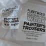 Fleetwood Painters Work Trousers-White W-36/L-32 Image 6