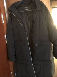 Black padded jacket