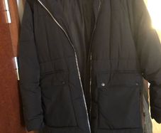 Black padded jacket