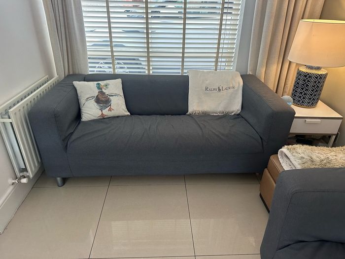 3 seater sofas x 2