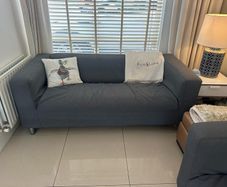 3 seater sofas x 2