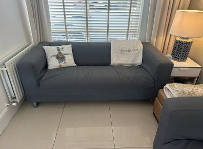 3 seater sofas x 2