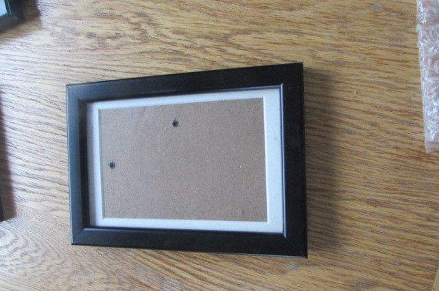 Black Photo Frames x 4 for sale