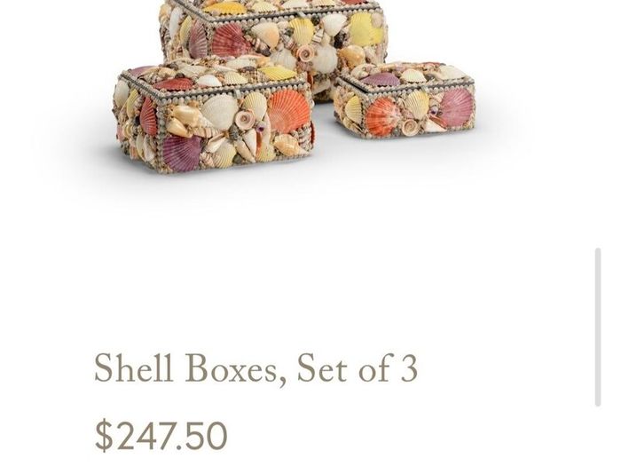 Collectable shell box