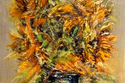 ArtH2O - Vibrant Sunflowers Bouquet 30x40cm