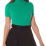turtleneck shortsleeve jumper size uni fits 6-8-10-small 12 Image 3