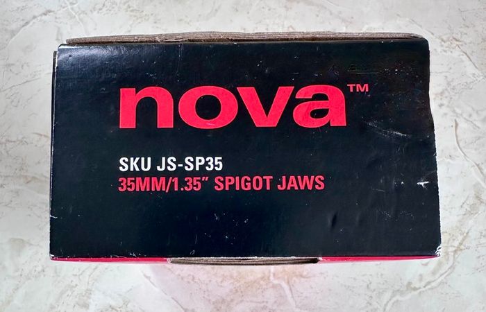 Woodturning Nova 35 Mm (1.37") Spigot Chuck Accessory Jaw Set