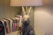 Rabbit style table lamp