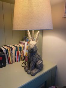 Rabbit style table lamp