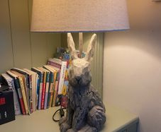 Rabbit style table lamp