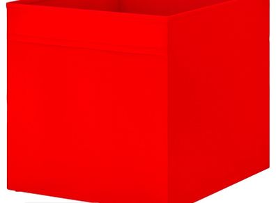 IKEA red foldable fabric storage box