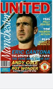 Man Utd 'UNITED' official magazines 1995