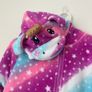 Girls Unicorn Fleece Onesie / All-in-One Pyjamas Image 4