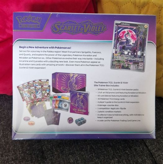 Pokemon Scarlet and Violet Miraidon ETB (free shipping)