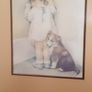 Bessie Pease Gutmann Vintage Print entitled GIRL and DOG - SHAME Image 6
