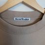 Acne Studios Logo Long Sleeve T-Shirt Beige / Taupe Image 2